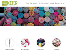 Tablet Screenshot of ketermex.com